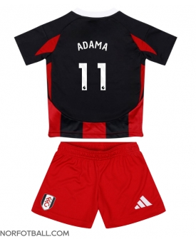 Billige Fotballdrakt Fulham Adama Traore #11 Replika Bortedraktsett Barn 2024-25 Kortermet (med bukser)